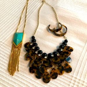 Pair of Necklaces with earrings